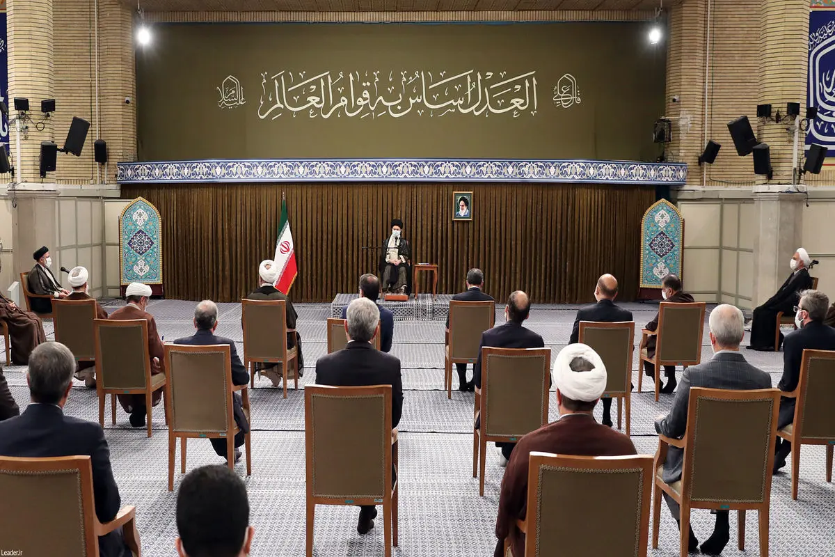 دیدار مسئولان قضایی با رهبر معظم انقلاب