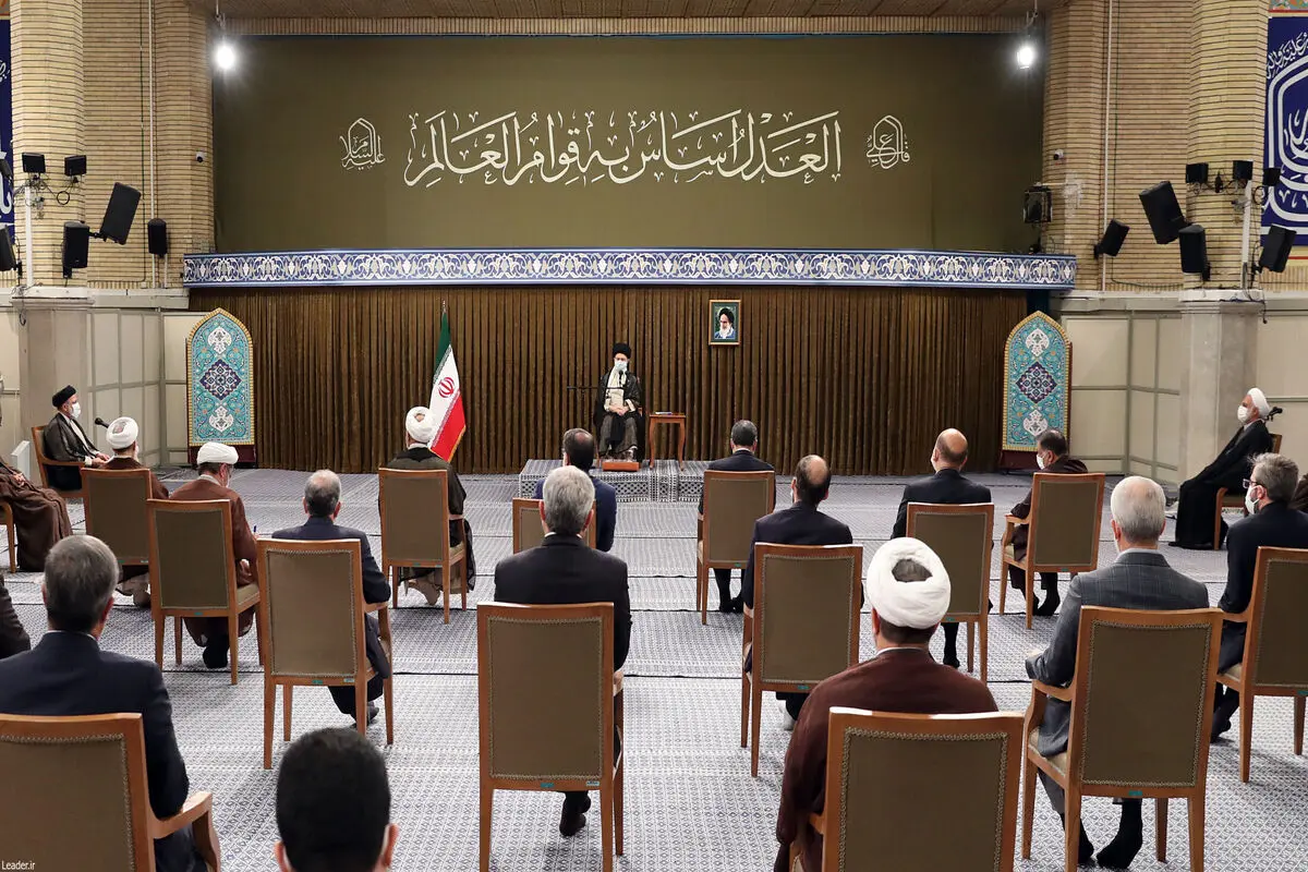 دیدار مسئولان قضایی با رهبر معظم انقلاب