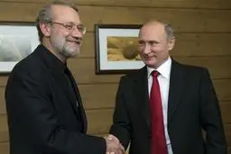 لاریجانی با پوتین دیدار کرد