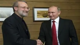 لاریجانی با پوتین دیدار کرد