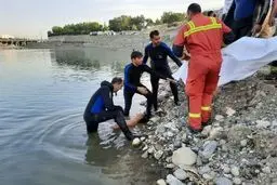 غرق‌شدگی تلخ خانواده‌ای در رودخانه چالوس