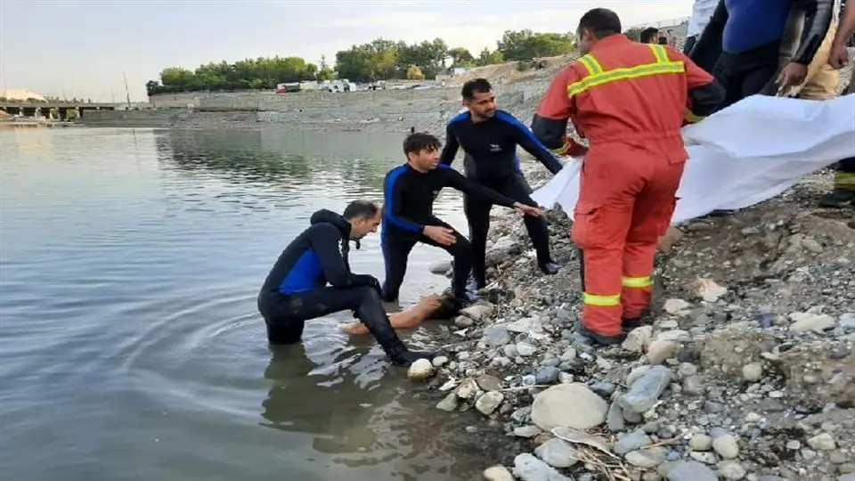 غرقشدگی تلخ خانوادهای در رودخانه چالوس