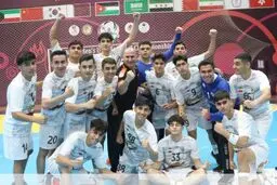 هندبالیستهای ایران ، اردن را گل باران کردند

