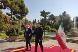 أمیر عبداللهیان یستقبل نظیره البیلاروسی فی طهران 