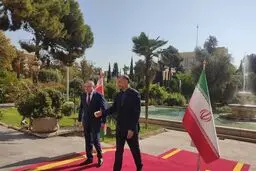 أمیر عبداللهیان یستقبل نظیره البیلاروسی فی طهران 