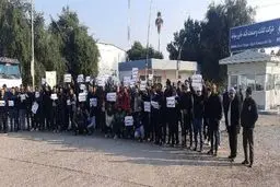 تجمع صنفی کارگران قند خاورمیانه شوش برای بازگشت همکاران اخراجی 