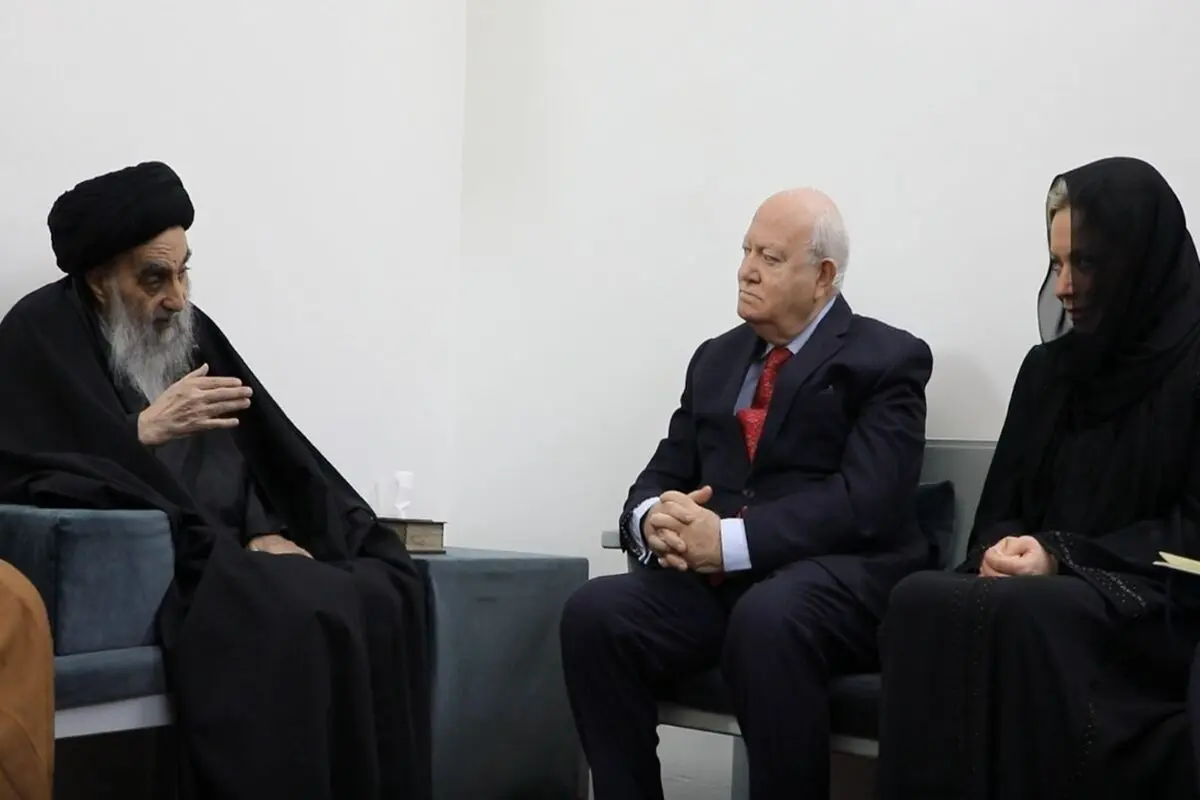 آیت الله سیستانی: فجایعی که بسیاری از ملت‌ها و گروه‌های قومی و اجتماعی در جهان متحمل می‌شوند، در نتیجه سرکوب فکری و دینی و سرکوب آزادی‌های اولیه و نبود عدالت اجتماعی است