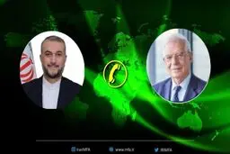 گفت‌وگوی تلفنی امیرعبداللهیان با جوزف بورل در مورد تحولات فلسطین