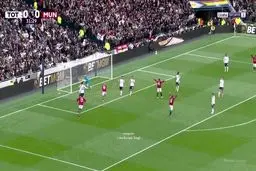 گل اول منچستریونایتد به تاتنهام را ببینید + ویدیو