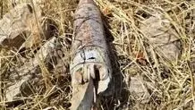 گلوله توپ جنگی در روستای کوییک کشف شد