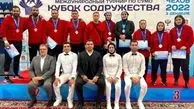 إیران تحرز لقب الوصافة فی بطولة مصارعة السومو العالمیة بموسکو