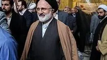 حجازی  در تشییع رهبر شهید انقلاب + عکس 