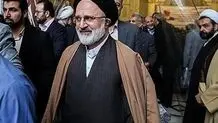حجازی  در تشییع رهبر شهید انقلاب + عکس 