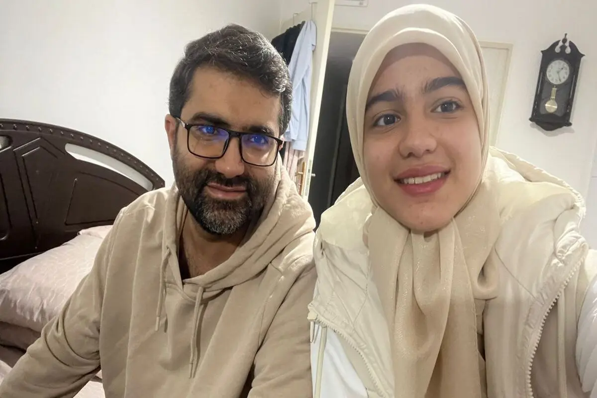 تصویر دختر درگذشته سقاب اصفهانی در تصادف