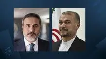 پیام وزیر خارجه ترکیه به امیرعبداللهیان