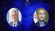 Iran FM stresses stopping Israeli crimes to achieve stability
