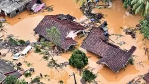 سیل و رانش زمین در سریلانکا ۴۰ کشته بر جای گذاشت

