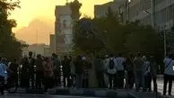 طلوع آفتاب در خیابان فاطمی