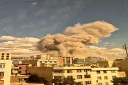 ستون دود در شرق تهران؛ امروز یکشنبه ۱۰ اسفند ۱۴۰۴