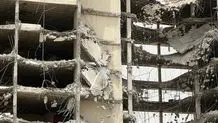 ریزش ساختمان ۴ طبقه در کرمانشاه / تاکنون ۲ کشته و ۴ زخمی