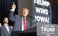 ترامپ روی موج پیروزی در آیووا
