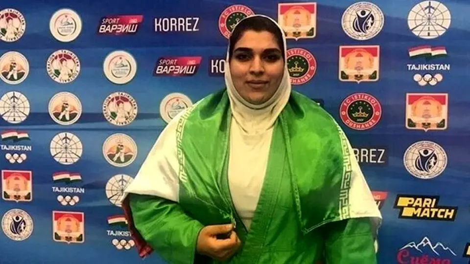Iran's Barmaki chosen as Best Female Kurash Athlete in 2022