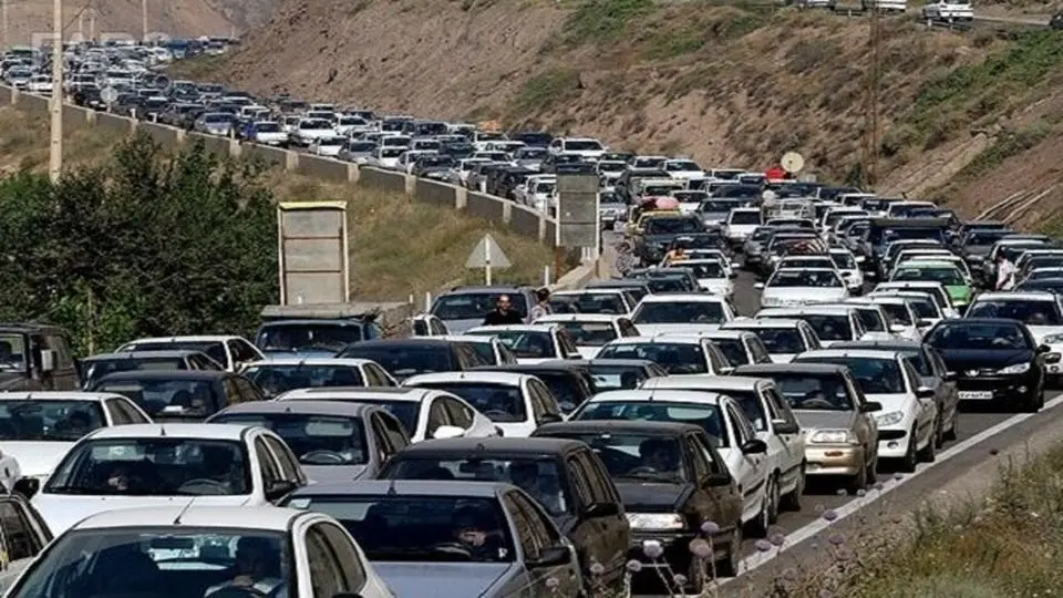 ترافیک ورود به تهران سنگین است

