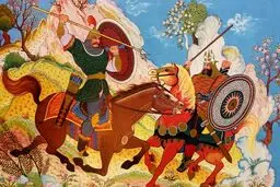 آغاز  نبرد  ارجاسب  با  گشتاسب (1)

