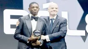 دمبله؛ قهرمان مطلق فوتبال جهان