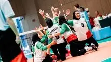پیروزی تیم والیبال نشسته ایران زنان از ژاپن برد