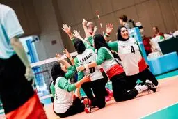 پیروزی تیم والیبال نشسته ایران زنان از ژاپن برد