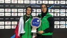 دختر نونهال تنیس روی میز ایران جهانی شد
