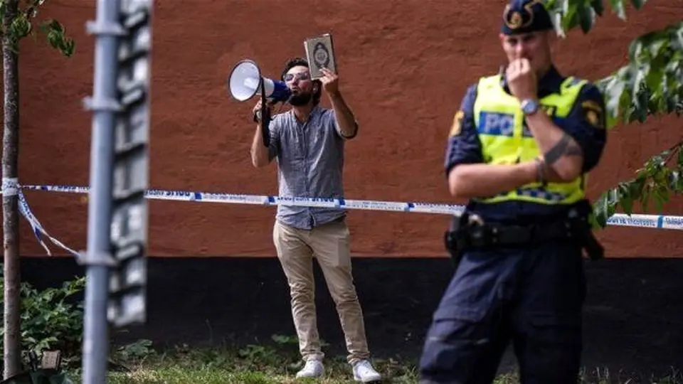 فرد هتاک به قرآن در سوئد: پلیس حمایت از مرا لغو کرده