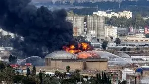 انتشار تصاویر آتش‌سوزی پالایشگاه حیفا ممنوع شد