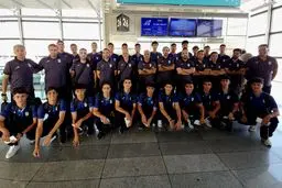 سلام نظامی تیم ملی نوجوانان فوتبال ایران پیش از بازی تدارکاتی مقابل قرقیزستان+ویدئو