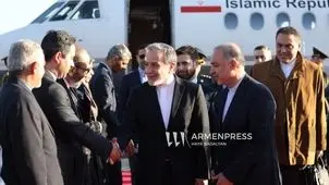 ورود عراقچی وزیر امور خارجه کشورمان به ایروان 