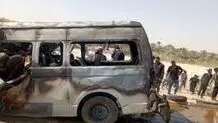 تحویل ۱۰ پیکر زائران فوت‌شده در حادثه آتش‌سوزی به پزشکی قانونی