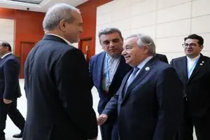 پزشکیان با گوترش دیدار کرد