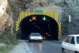 آزادراه تهران-شمال به سمت تهران یکطرفه شد