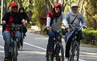 شرط محال  برای  زنان دوچرخه‌سوار
