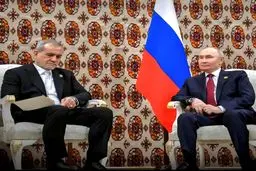 واکنش سعید شریعتی به یادداشت‌برداری مسعود پزشکیان از سخنرانی پوتین + عکس