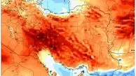نخستین دمای بالای ۵۰ درجه در کشور ثبت شد
