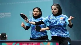 ۳ مدال پینگ پونگ برای ایران