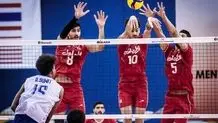 صعود تیم ملی والیبال زیر ۱۶ سال ایران به نیمه‌نهایی آسیا

