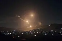حمله شبانه اسراییل به سوریه