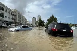 مرگ 7 مهاجر آسیایی در سیل در امارات