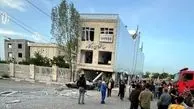 انفجار ساختمان وکلای شهر قیدار + تصاویر
