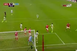 گل دوم منچسترسیتی به ناتینگهام‌فارست را ببیند + ویدیو