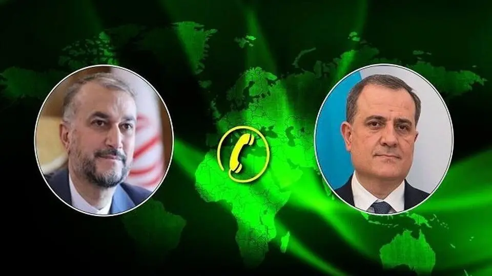 Iran FM discusses ties with Azeri counterpart by phone