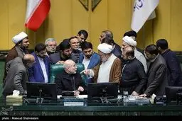 عکسی که تسنیم از خط و نشان کشیدن ذوالنور برای قالیباف منتشر کرد